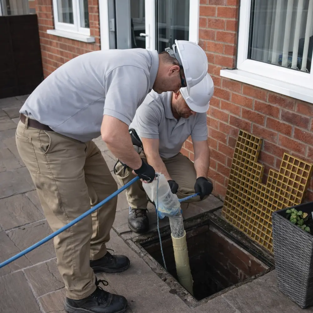 Blocked drain repair service in Watford